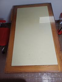 Scrivania in legno massiccio