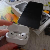 Iphone 15 pro + airpods pro 2