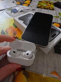 Iphone 15 pro + airpods pro 2