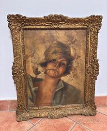 Olio su tela fine '800 / inizi 900