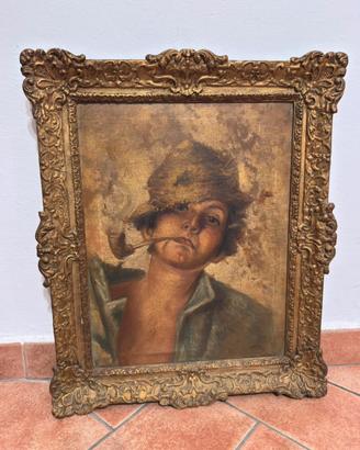 Olio su tela fine '800 / inizi 900