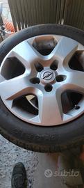 4 cerchi Opel e copri cerchi 
