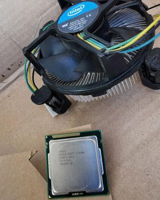 Processore Intel Core I5 2500K + Dissipatore