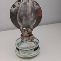 Lampada Vintage Vetro Metallo