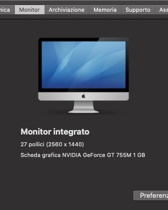 iMac 27 pollici