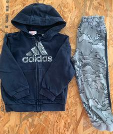 Tuta adidas bimbo 2/3 anni