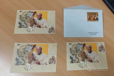 Set Filatelico Commemorativo Beatificazione Papa 
