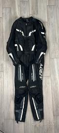 Tuta da moto A-Pro in pelle - divisibile