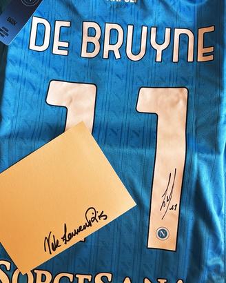 Maglia Kevin De Bruyne Napoli