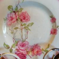 Antichi piatti Laveno fiori romantici shabby