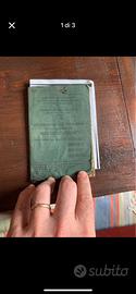 Libretto targa vespa fato basso struzzo