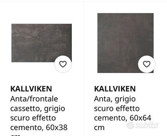 Ante Ikea Kallviken grigio cemento