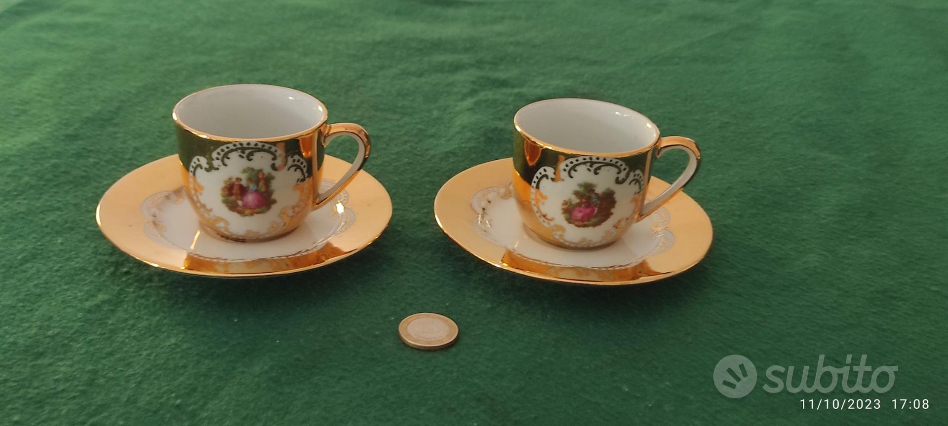 Keith Brymer Jones Word Range Tazzine Da Caffè Mr & Mrs – Regalo Ceramica Bianca Con Piattino