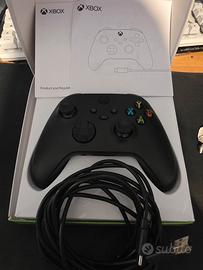 Controller Wireless Xbox + Cavo USB-C - Nero 