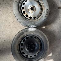 Coppia ruote scorta vag 5x112 205/55 r16