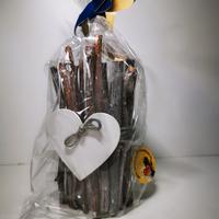 bicchiere decorato