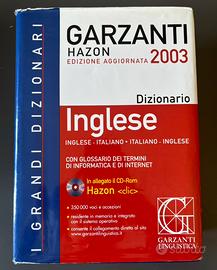 Dizionario Garzanti Hazon 2003
