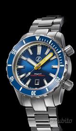 Zelos Abyss 3 acciaio  subacqueo 300 atm