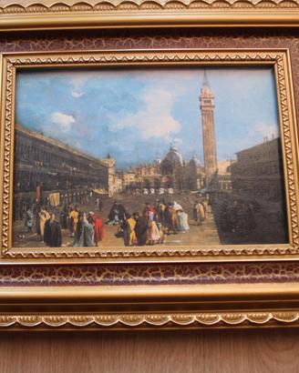 Piazza San Marco verso la Basilica -Francesco Guar