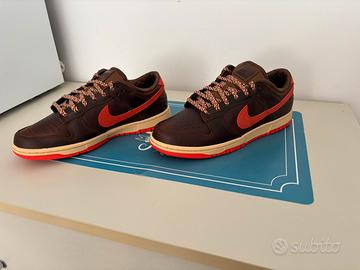 Nike Dunk Low Retro "Light British Tan / Red
