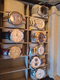 Cofanetto com 9 orologi 