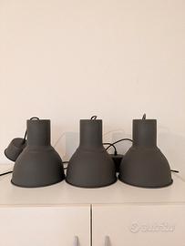 set 3 Lampade Hektar Ikea