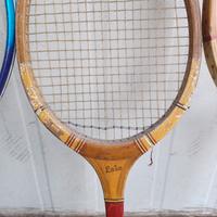 Tre racchette tennis vintage da collezione 