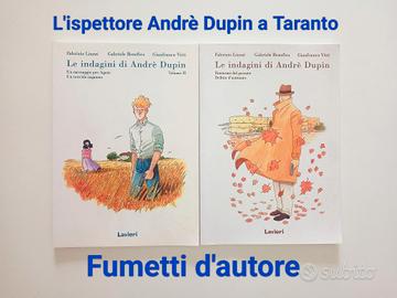 2 fumetti “LE INDAGINI DI ANDRE’ DUPIN” a TARANTO