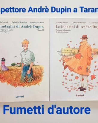 2 fumetti “LE INDAGINI DI ANDRE’ DUPIN” a TARANTO