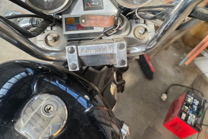 Moto kawasaki vn750 twin