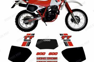 Adesivi compatibili con TT 600 59X 1983/85