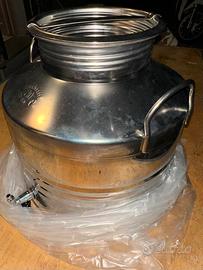 Contenitore Olio Inox 18/10 30 Litri con Rubinetto