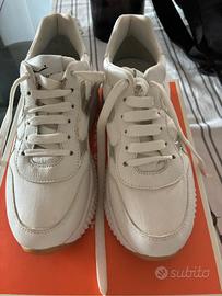 Sneakers donna voile blanche