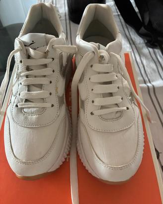 Sneakers donna voile blanche