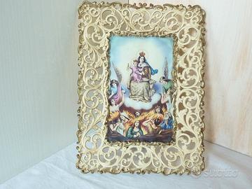 immagine sacra con cornice