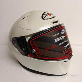 Casco Suomy SRGP Pearl White