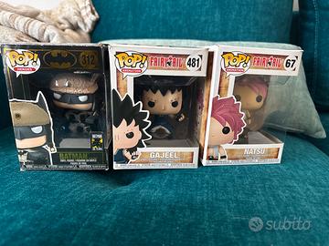 Funko natsu+batman+gajeel