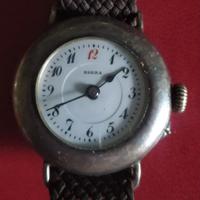 orologio anni 30, in argento, non funzionante