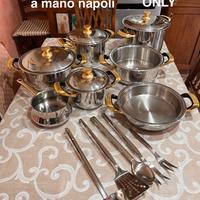 batteria pentole e bollilatte shelly’s design