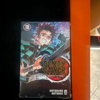 Demon Slayer 10 Impellicolato con segna libro