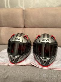 CASCO INTEGRALE GIVI 50.8 RACER NERO OPACO TITANIO
