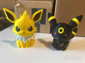 Bundle statuette Jolteon Umbreon Chibi