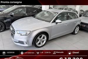 Audi A3 SPB 30 TDI Sport FINANZIABILE
