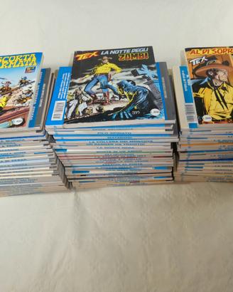 TEX ENORME LOTTO 450 fumetti solo in blocco