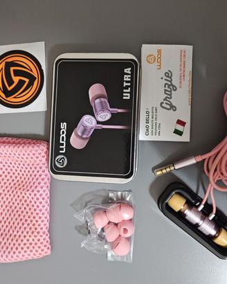 Cuffie con microfono LUDOS CLAMOR ULTRA PINK