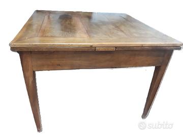 TAVOLO IN NOCE ALLUNGABILE