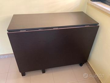 Tavolo consolle allungabile a ribalta