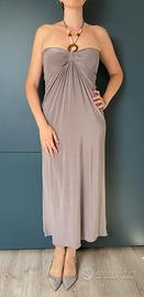 Abito lungo senza maniche