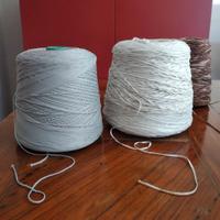 Cotone filato naturale 3mm  in -croket