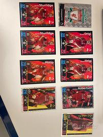 Lotto 9 Carte Match Attax 2018/19 Liverpool